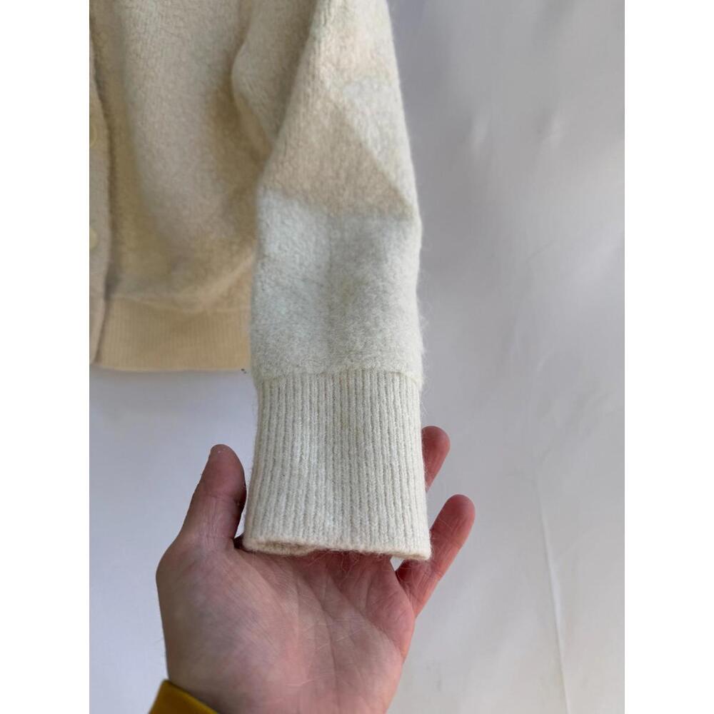 Sandro Creamy Knit Cardigan Size 1 - Picture 10 of 10